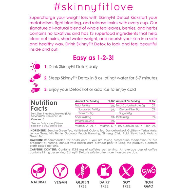 SkinnyFit Detox Tea